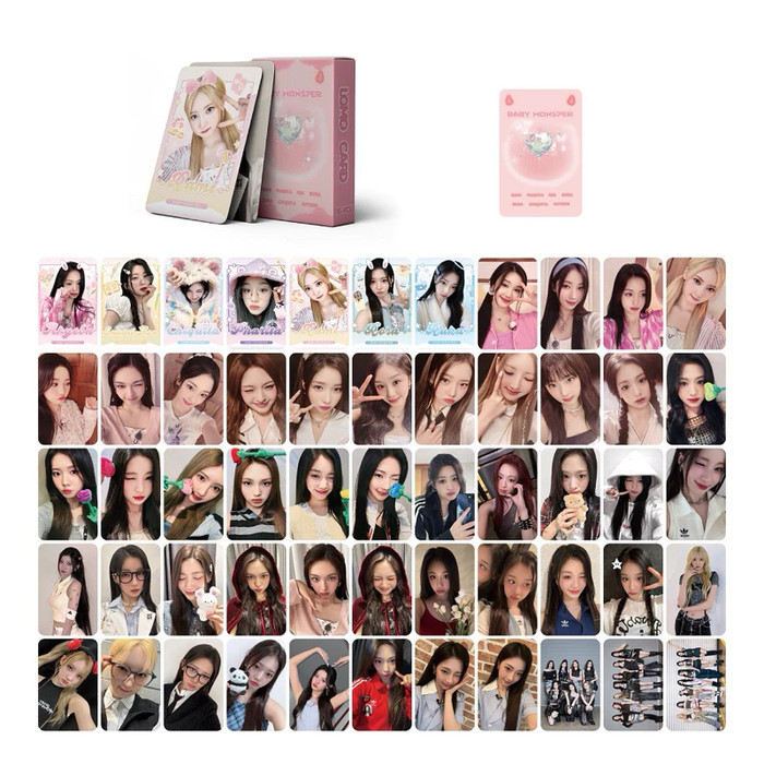 Photocard Idol Kpop Korean Girl Group Baby Monster Selca k Hologram