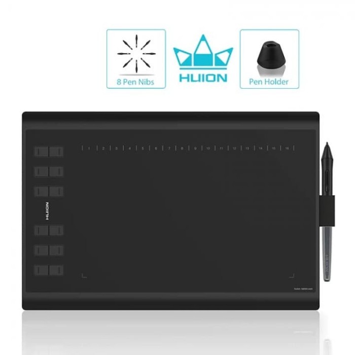 HUION INSPIROY H1060P Graphics Drawing Tablet 8192 Pen Pressure w3636