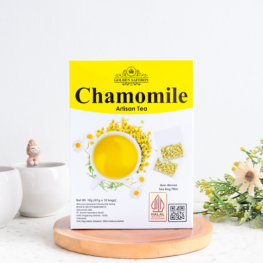

Chamomile Artisan Tea Teh Bunga Chamomile - Golden Saffron