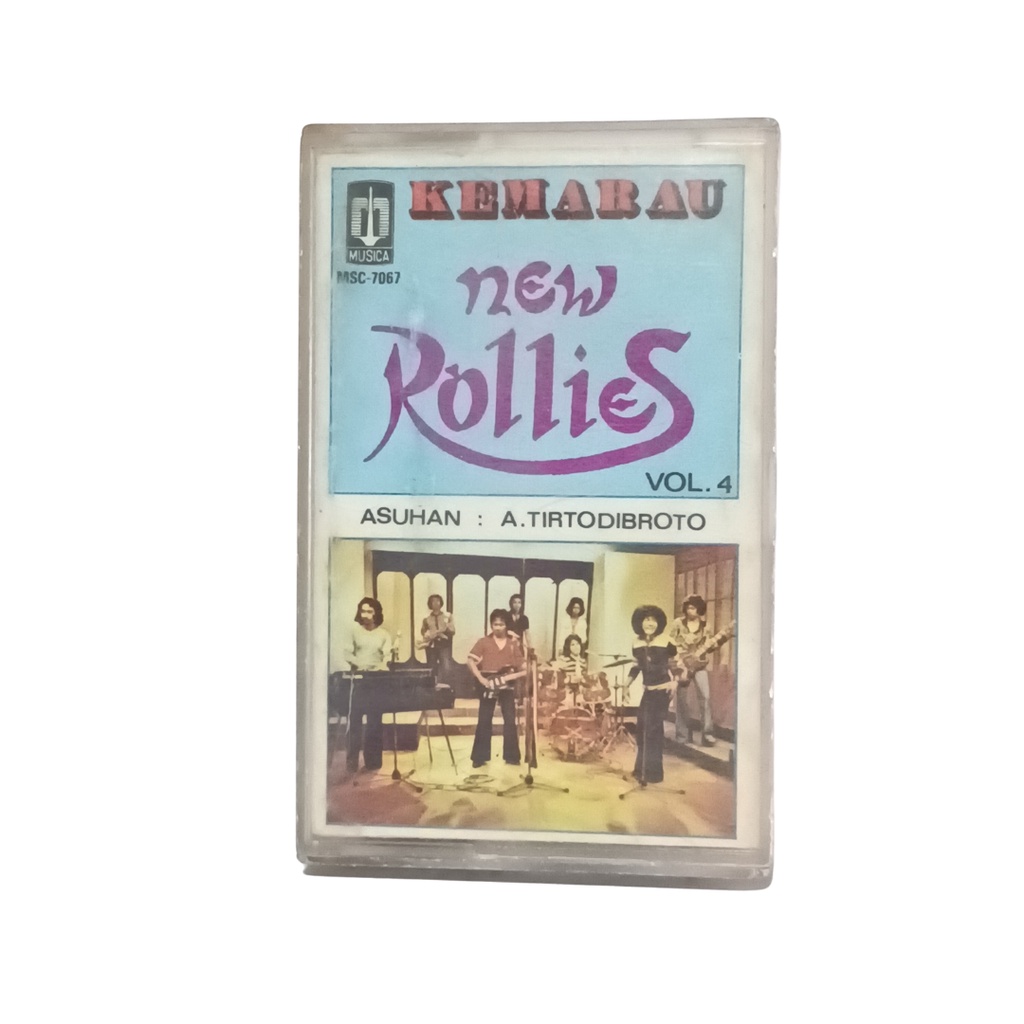 kaset New Rollies volume 4 Kemarau old stock