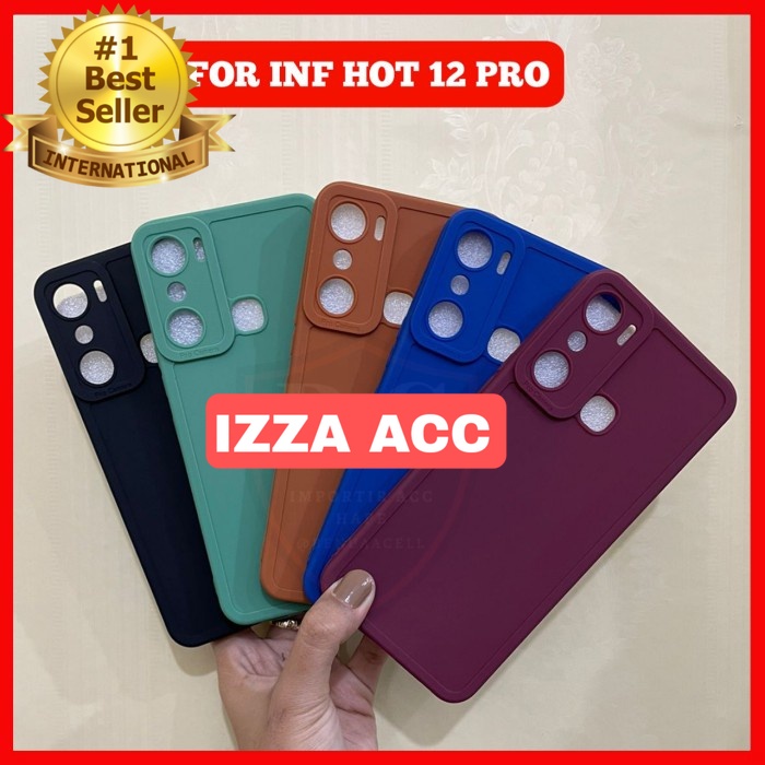 CASE INFINIX HOT 12 PRO - SOFTCASE PRO CAMERA INFINIX HOT 12 PRO SILIKON TPU