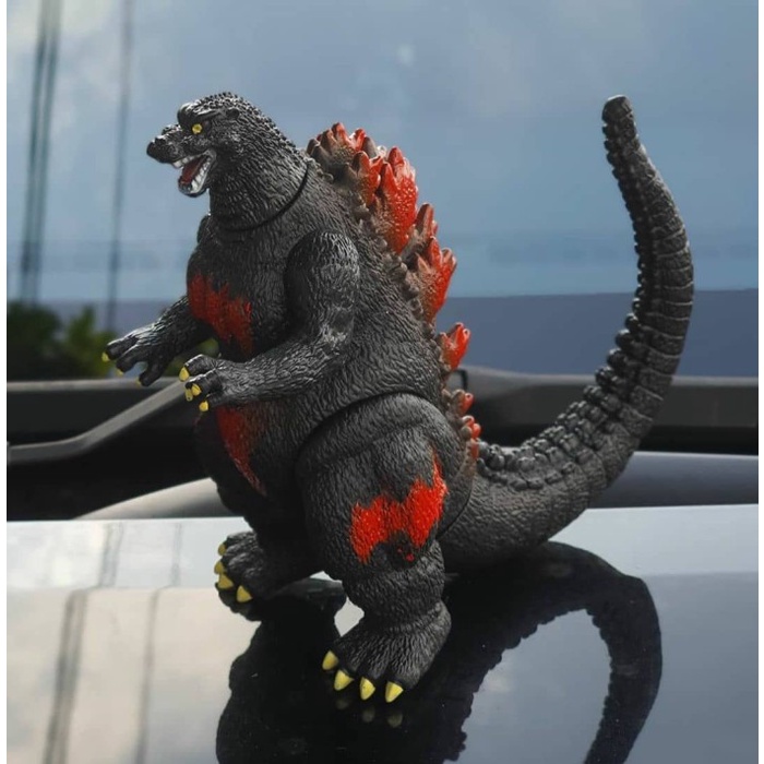 action figure godzilla/figure kingkong/figure godzilla vs kong - godzilla red