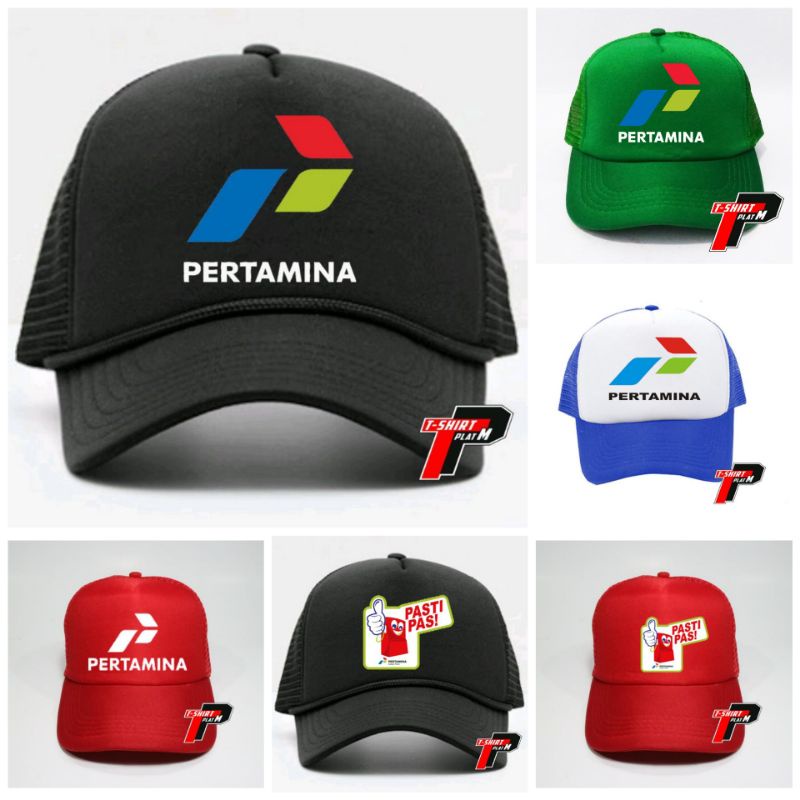 Topi Pertamina Indonesia Trucker