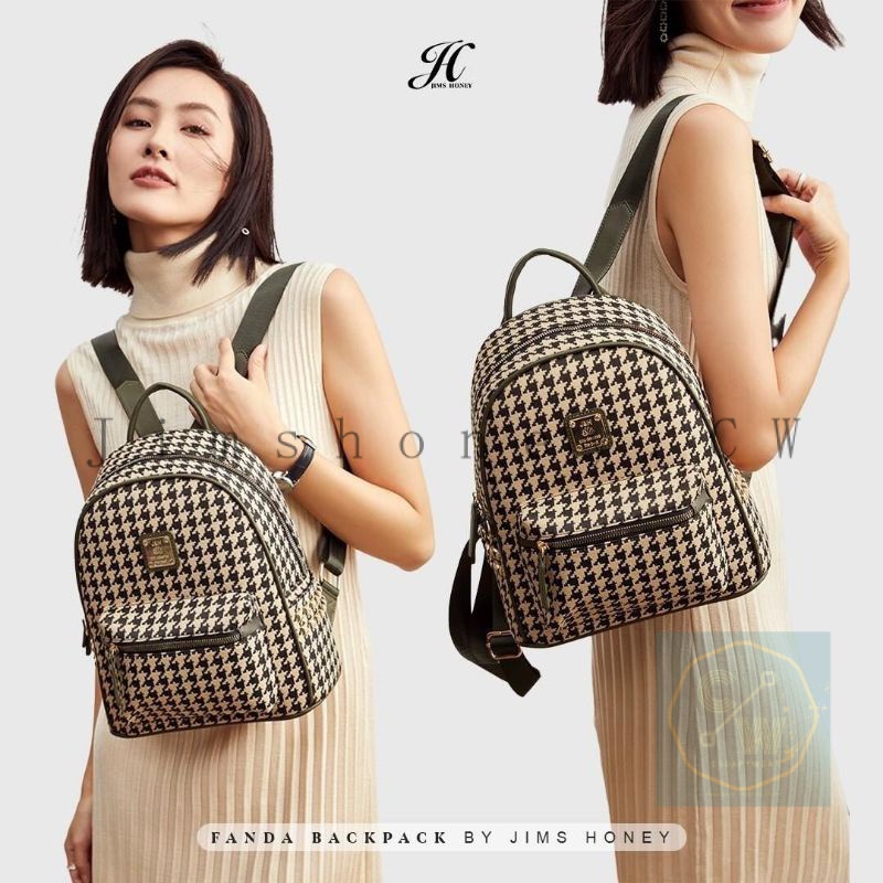 Tas Ransel Jims Honey Fanda Backpack Bag - Tas Punggung Wanita Fashion Korea