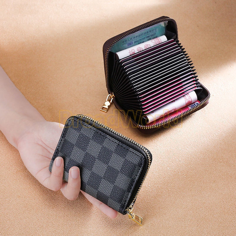 Favorit Dompet Besi Gawang / Lidah Dompet Import Besi Gawang Wanita / Dompet Motif Resleting Kartu