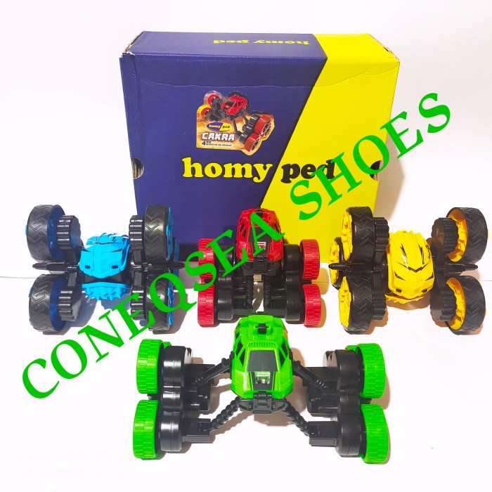 SEPATU ANAK SEKOLAH HOMYPED BERHADIAH MOBIL REMOT FLEX CAR  - mainan aja, 34/35