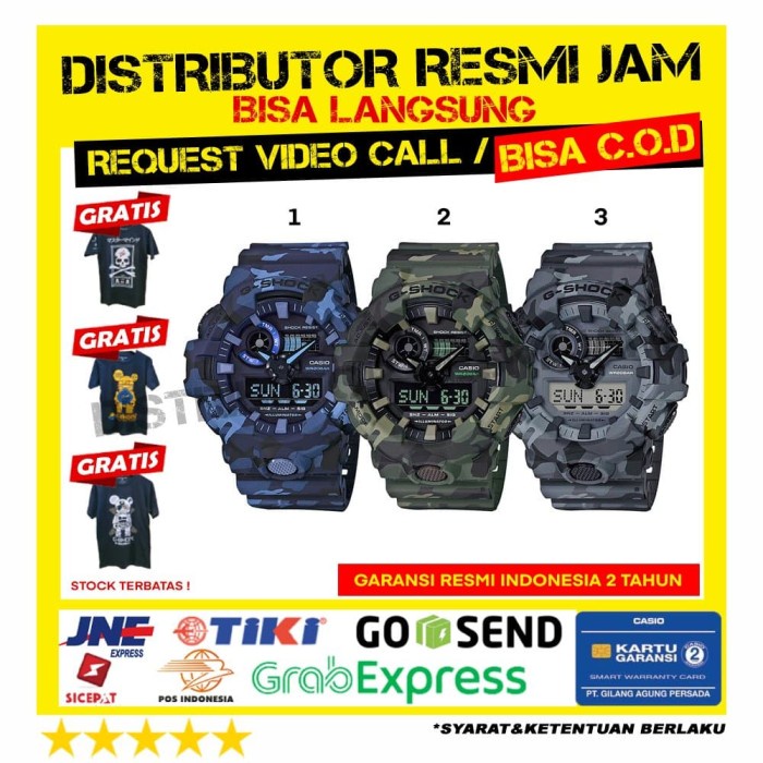 GA-700CM-8ADR GA 700CM GA700CM GSHOCK GARANSI RESMI PT.GAP