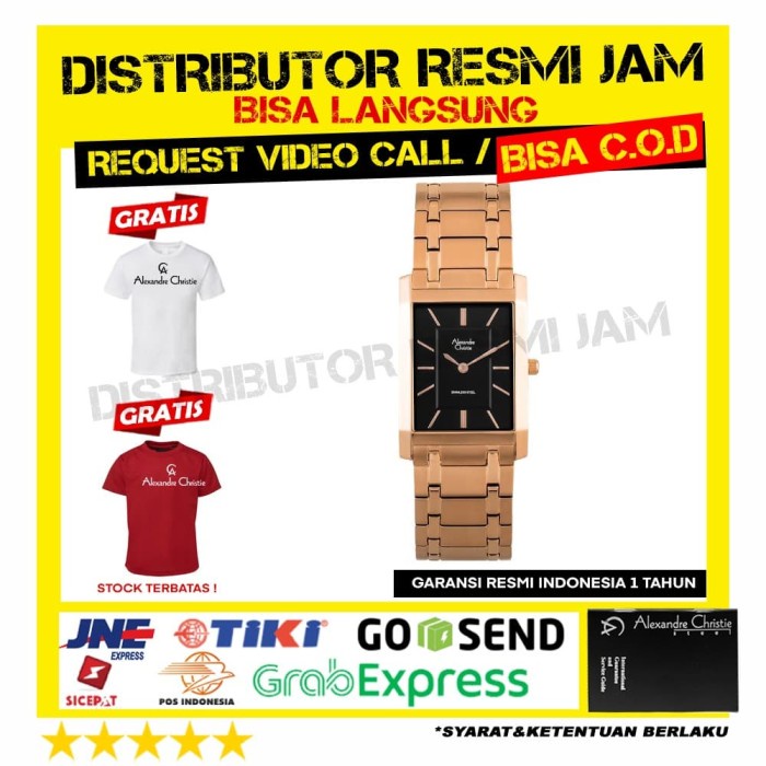 ALEXANDRE CHRISTIE 8606LH 8606 LH AC8606LH GARANSI RESMI 12 BULAN
