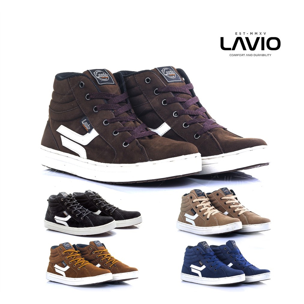 Lavio Sepatu Pria Sneakers Desert Casual Pria