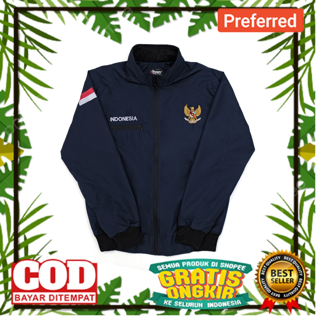 OOTD KEREN JAKET TRENDY 2023 /ASNH Jaket WP Garuda Indonesia [Navy]