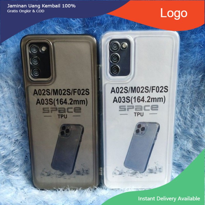 Case/Casing Bening Samsung A02S/A03S/M02S/F02S Softcase Transparan Silikon Bening