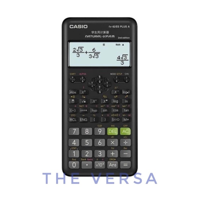 

Casio Scientific Calculator FX-82ES Plus - 2nd Edition