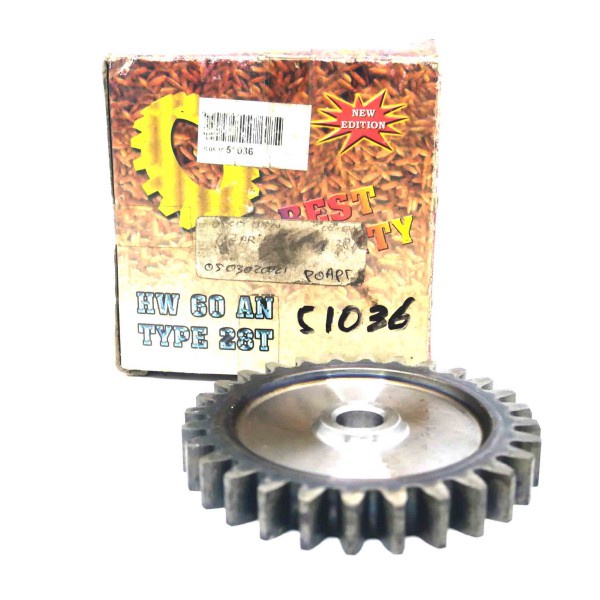 GEAR HW60A 28T MESIN PECAH KULIT GABAH YANMAR