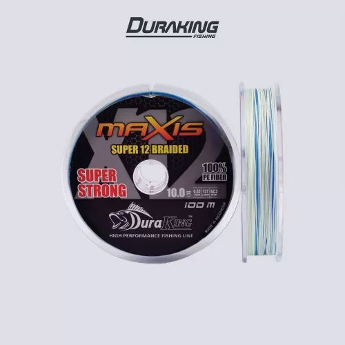 PE DURAKING MAXIS X12 SENAR PANCING BENANG PE CONNECTING MULTICOLOUR 100 METER | PE 3