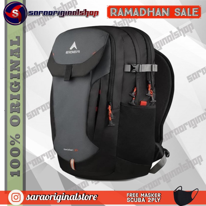 Eiger Meridian 30L - Tas Ransel Backpack Pria Original