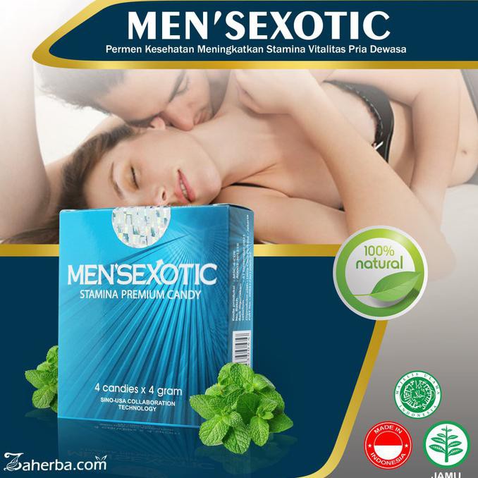 Seller Terpercaya Mensexotic Candy Permen Stamina Pria Original - Isi 4 Pcs