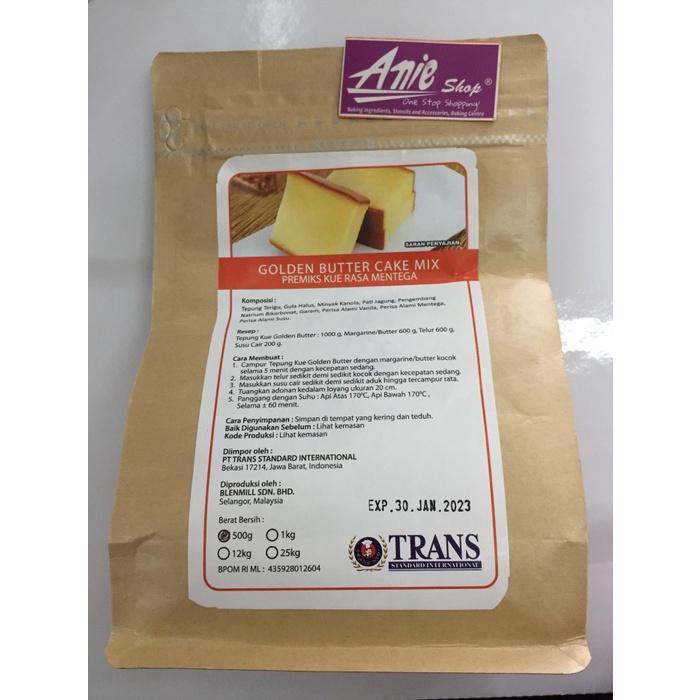

Bisa COD Murmer Tepung premix trans - Butter cake