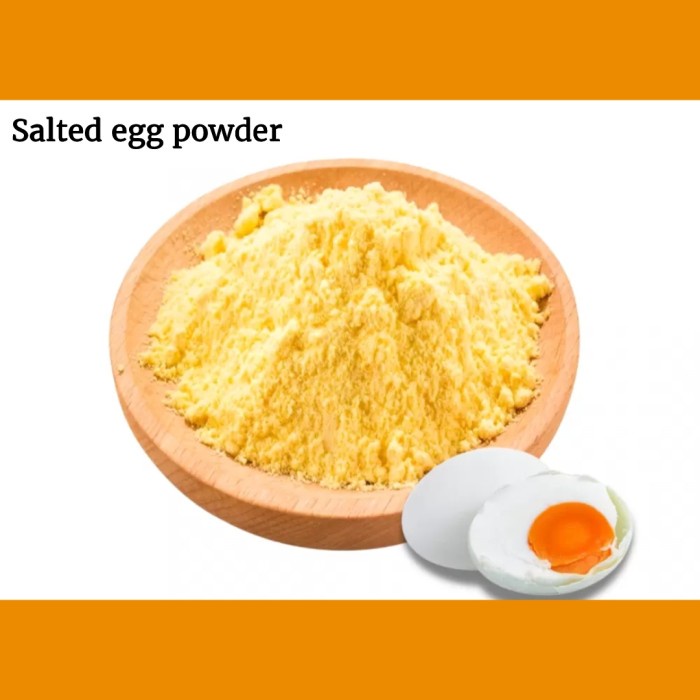 

Bisa COD Murmer Salted egg 100gr / tepung telur asin