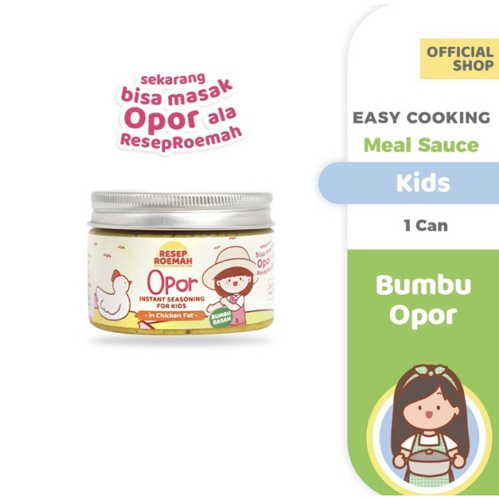 

Promo COD Resep Roemah Bumbu Opor Instant Anak / Kids Instant Seasoning Opor - Bumbu Opor