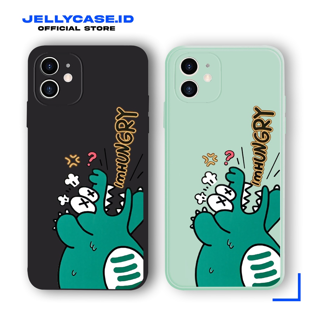 Soft Case Infinix Note 30 Hot30 Smart 7 Smart5 Hot10Play Hot 9 Play Note12 JE030 Kartun Animasi Buaya Hungry Softcase HP Aesthetic Casing Jelly Anime Kartun CameraPro