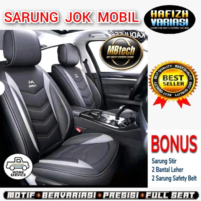 sarung jok mobil avanza XL7 mobilio sigra xpander ertiga livina rush - BUSA STANDAR