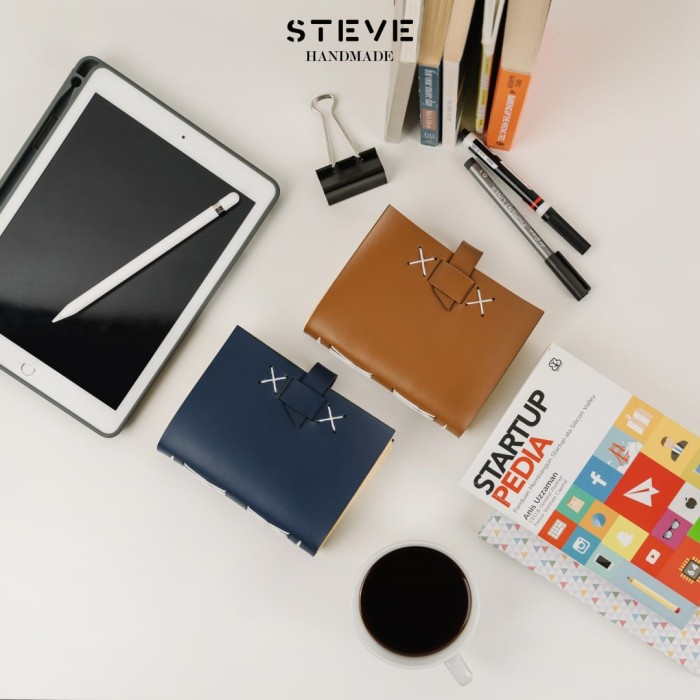 

Gift Set Souvenir Notebook Flazz Emoney Hadiah Kado Pacar Custom Murah - A6 Blue