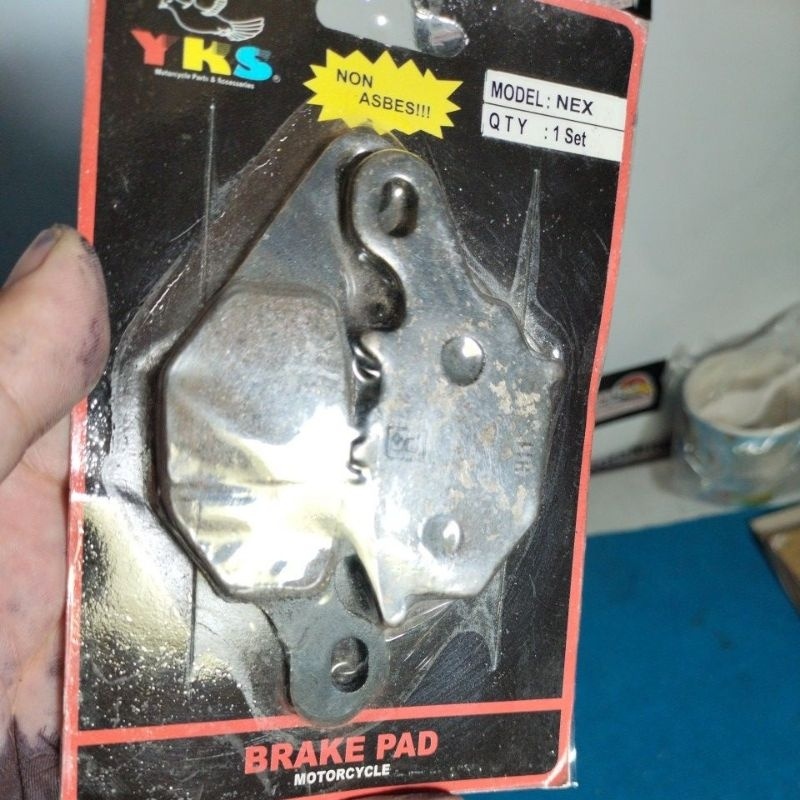 Diskpad Kampas Rem Cakram Depan Suzuki Nex YKS Rossi variasi & sparepart