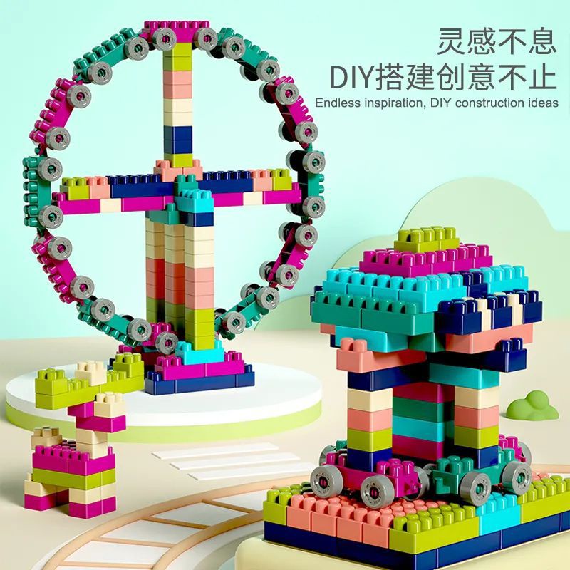 Mainan Balok Square Building Block Mainan Anak PlayTree