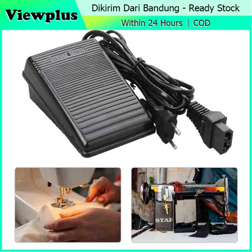 Pedal Injakan Mesin Jahit Portable / Foot Controller Pedal Mesin / Pedal Injakan Dinamo Mesin Jahit