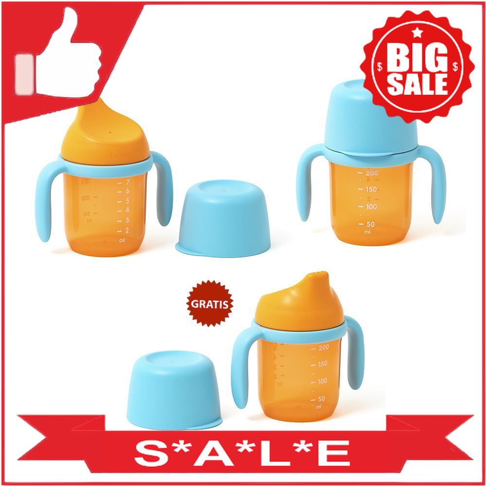 Tupperware Twinkle Sippy Cup 250ml 2free1