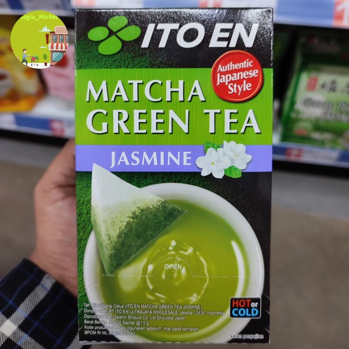 

ITOEN MATCHA GREEN TEA JASMIN 20'S X 30G /BOX IMPOR