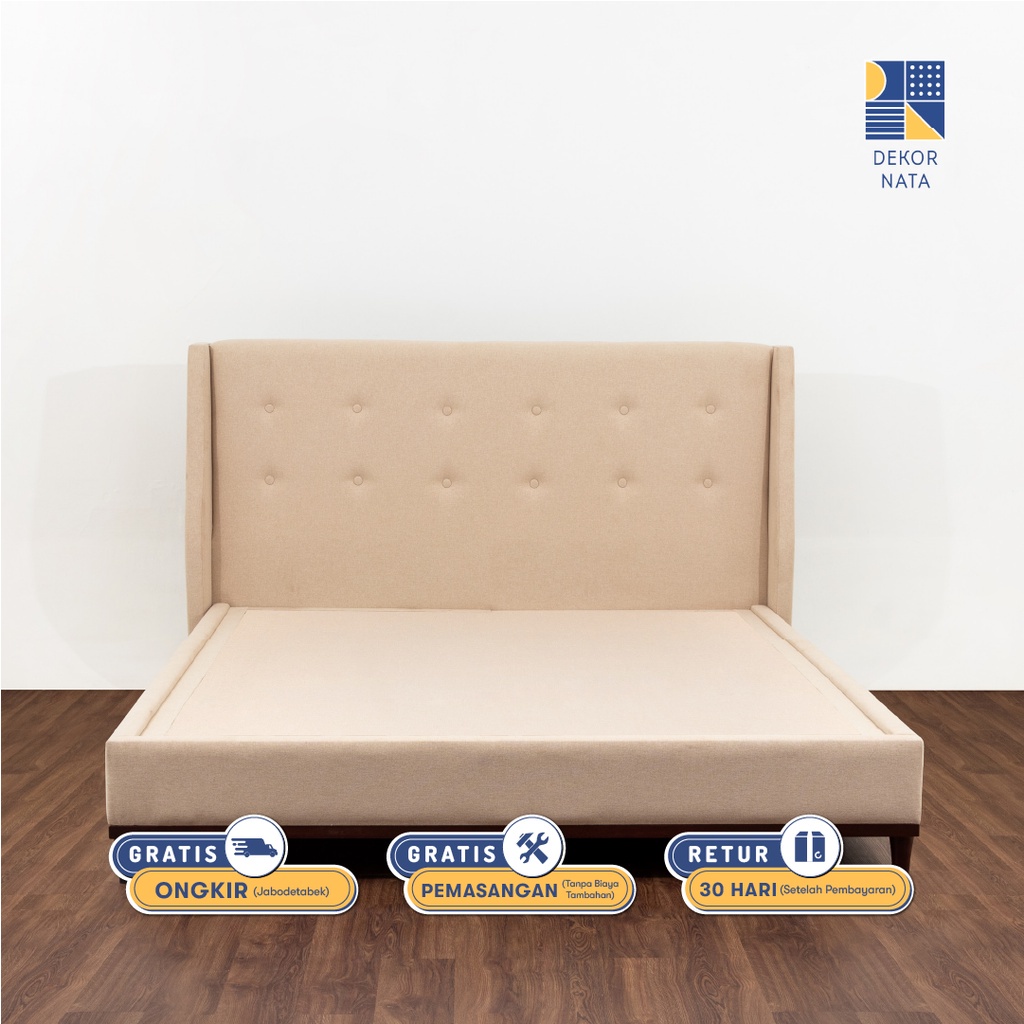 Arianne Divan  + Sandaran Tempat Tidur / Dipan Minimalis Set Divan 100x200 Divan 120x200 Divan 160x2