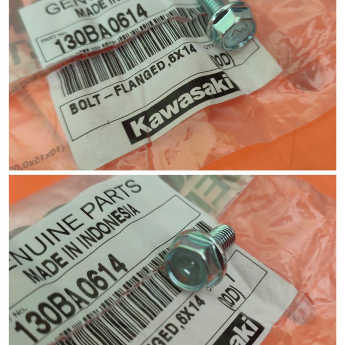 baut baud 6x14 ninja R RR SS ninja 250 original