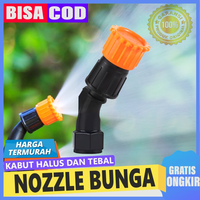 Nozzle Sprayer Kabut plastik - Model Bunga 4 titik