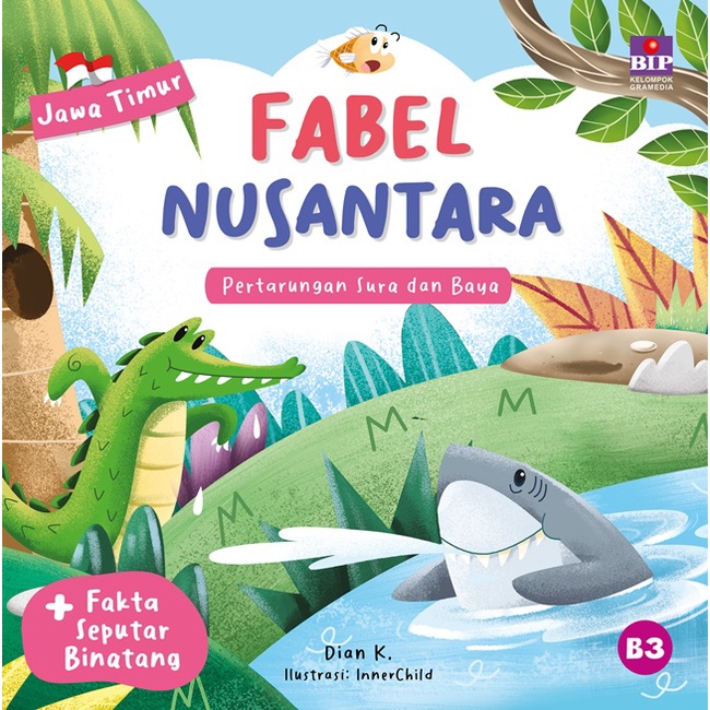 ** FABEL NUSANTARA JAWA TIMUR: PERTARUNGAN SURA DAN BAYA