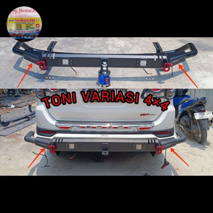 Bemper Bumper Belakang Fortuner VNT