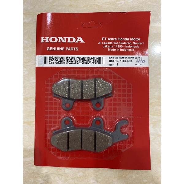 DISPAD KAMPAS REM CAKRAM DEPAN KR3 SUPRA X SUPRA FIT GRAND SUPRA X 125 KARISMA REVO 100 TIGER LAMA M