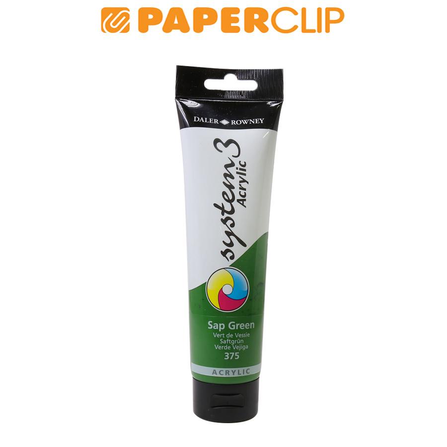 

ACRYLIC COLOR DALER ROWNEY SYSTEM3 150ML 129150375 SAP GREEN