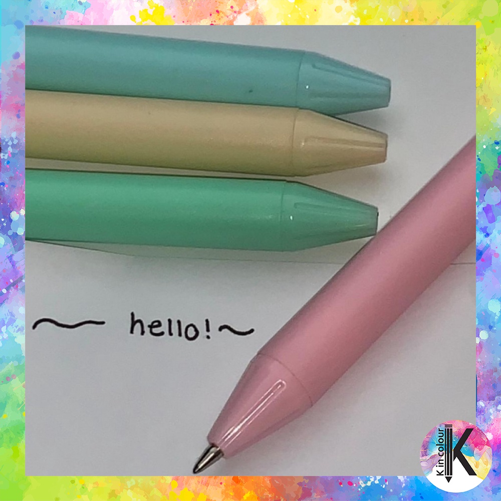 

Cute Pulpen Pastel Tinta Hitam