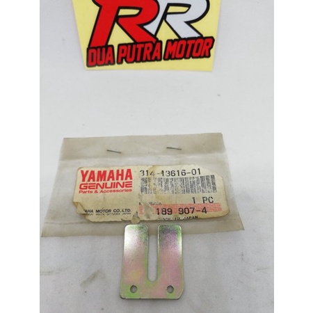 besi plat plate tahanan membran lidah red valve valep original ori yamaha dt100 dt125 gt80 ty80 yz80