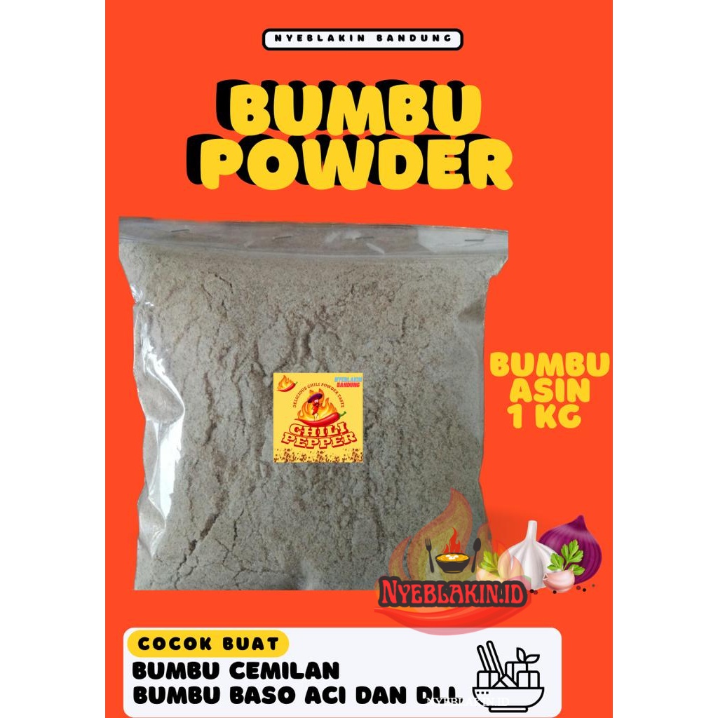 

500 GRAM BUMBU Baso Aci bumbu penyedap racikan untuk baso aci atau cuanki instan dengan REMPAH Khas Dari ENDOSHOP