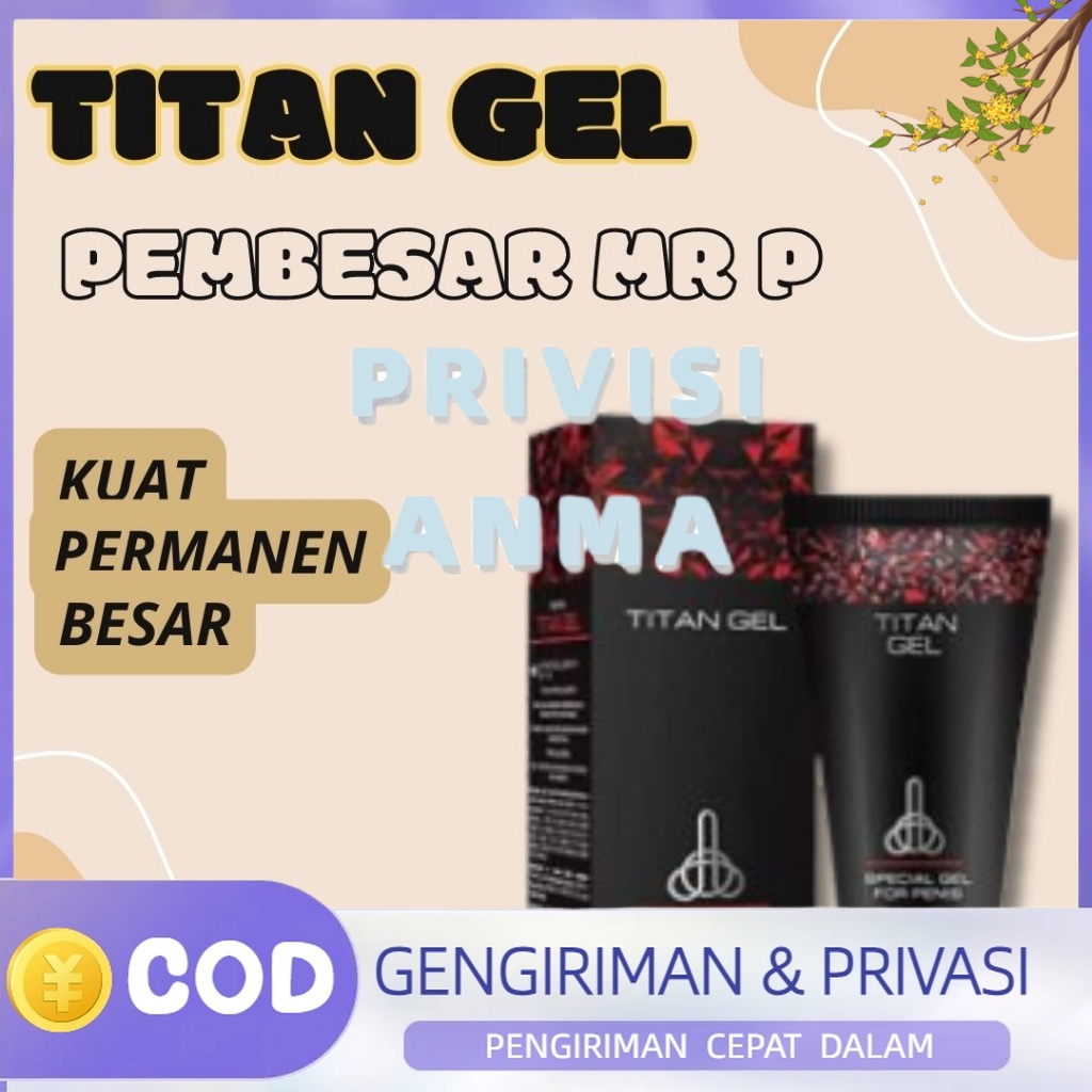 TITAN OIL PEMBESAR MR P PERMANEN ORIGINAL ASLI