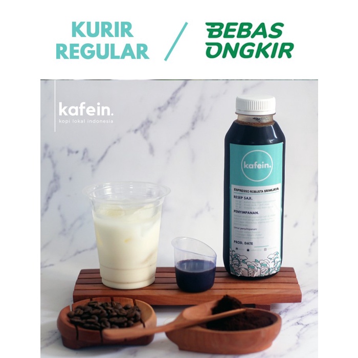 

Espresso Cair Kafein / Konsentrat Kopi 500 ml - Sriwijiaya