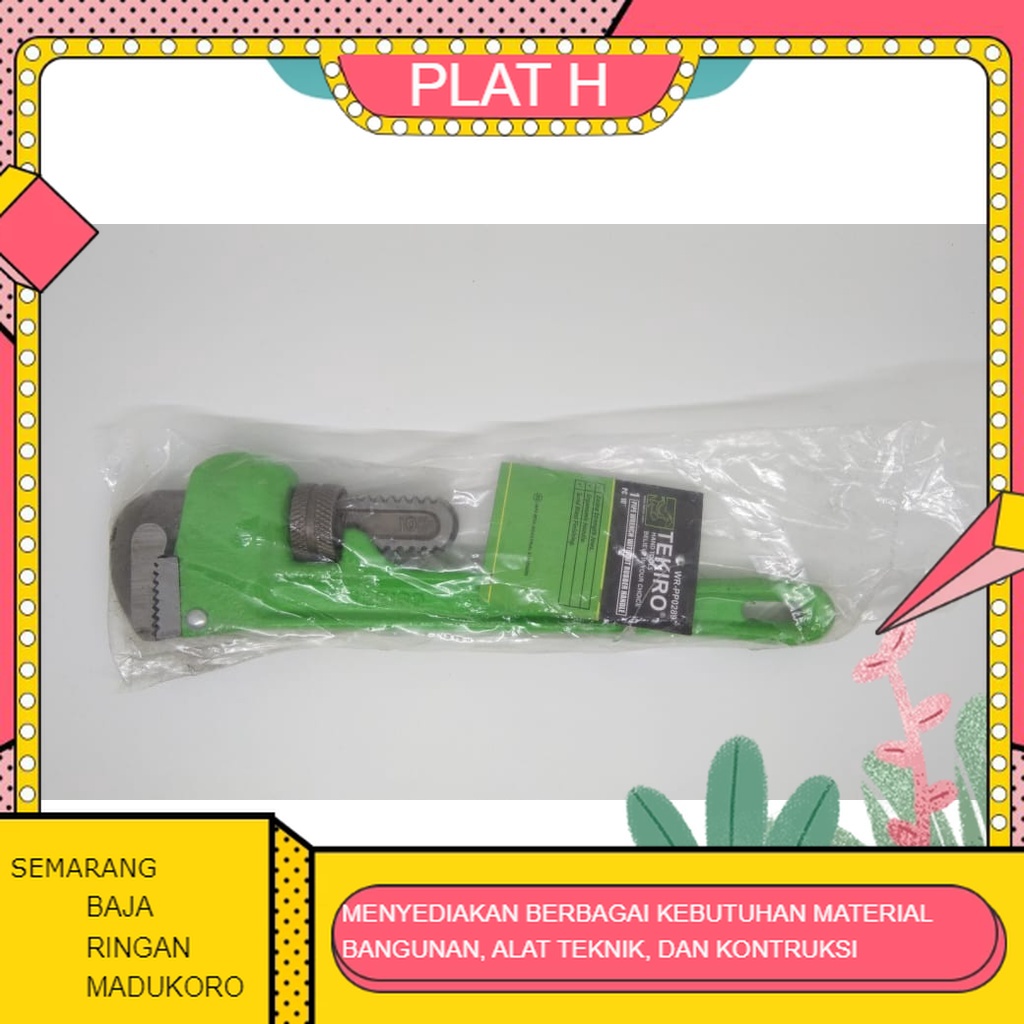 KUNCI PIPA 10'' TEKIRO - KUNCI PIPA LEDENG - KUNCI PIPA AIR 10'' TEKIRO