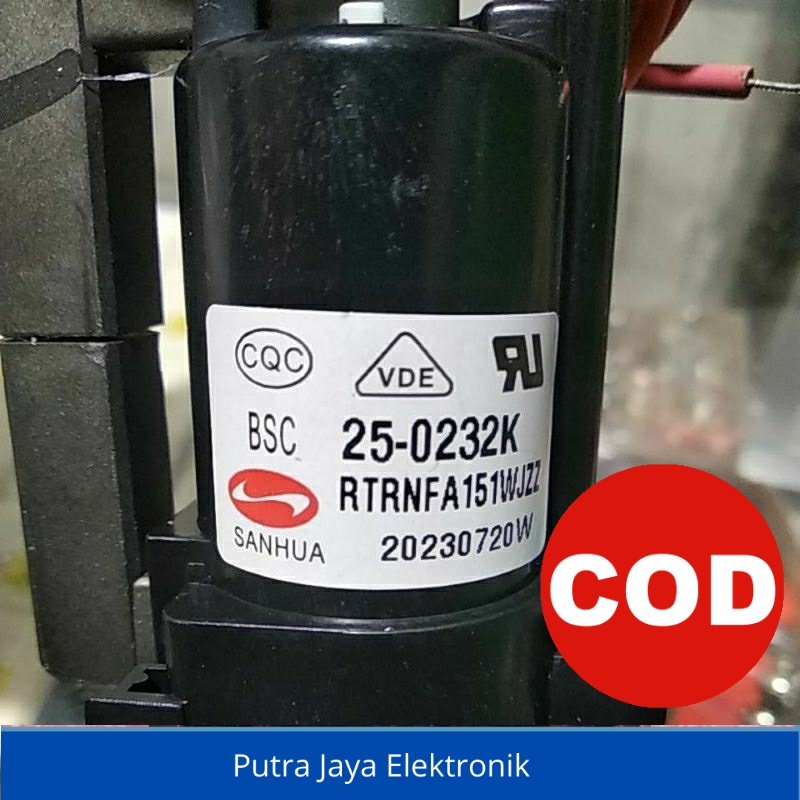 Kiyoshop12 Flyback Tv Sharp Bsc25 0232K Fa151 Wjzz Flyback Tv Sharp 21In Original
