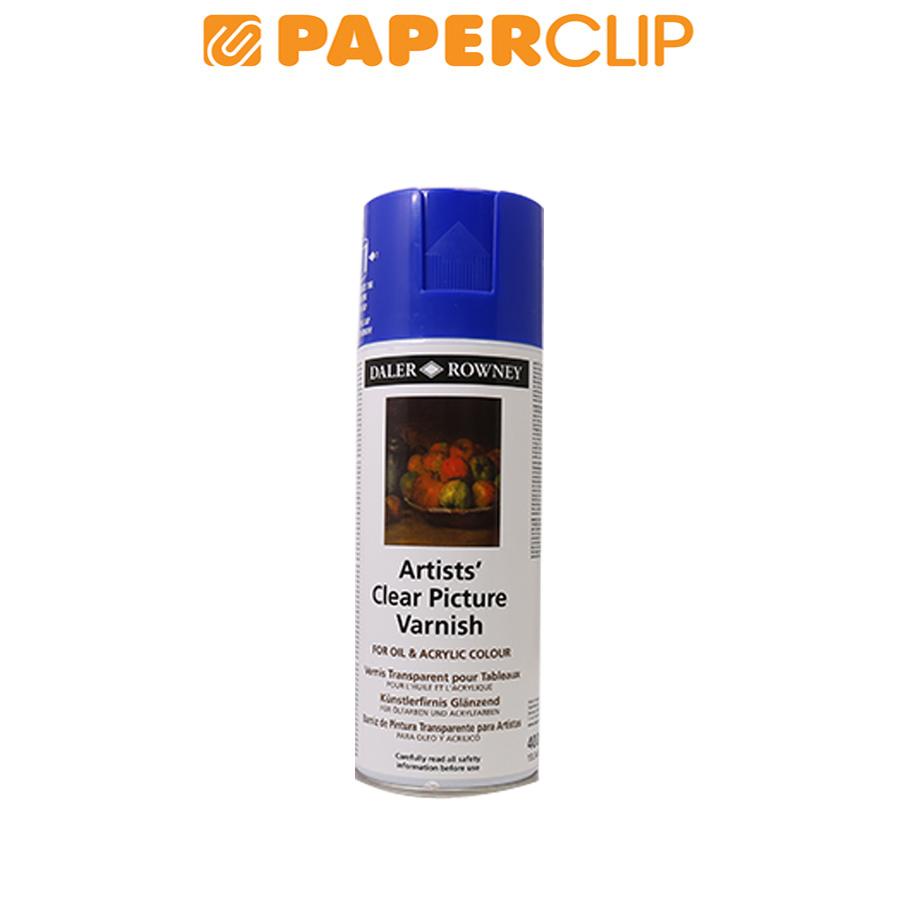 

VARNISH SPRAY DALER ROWNEY 400ML 114400800 400ML CLEAR PICTURE VARNISH