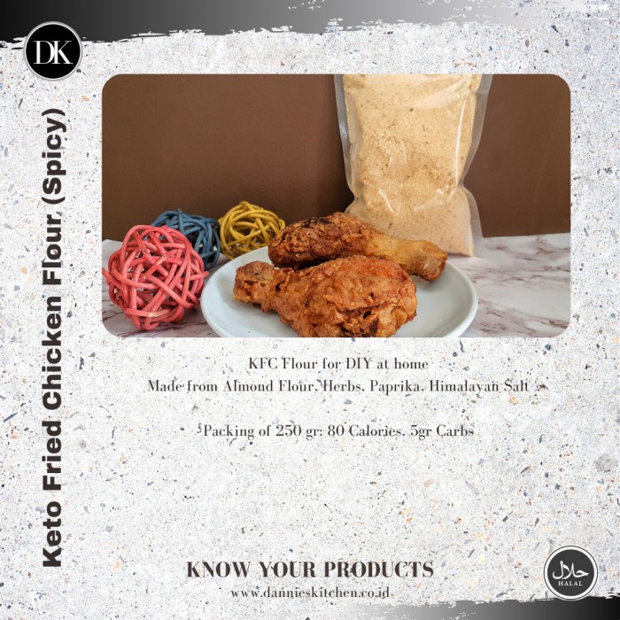

JY-31 Low Carb Fried Chicken Flour SPICY