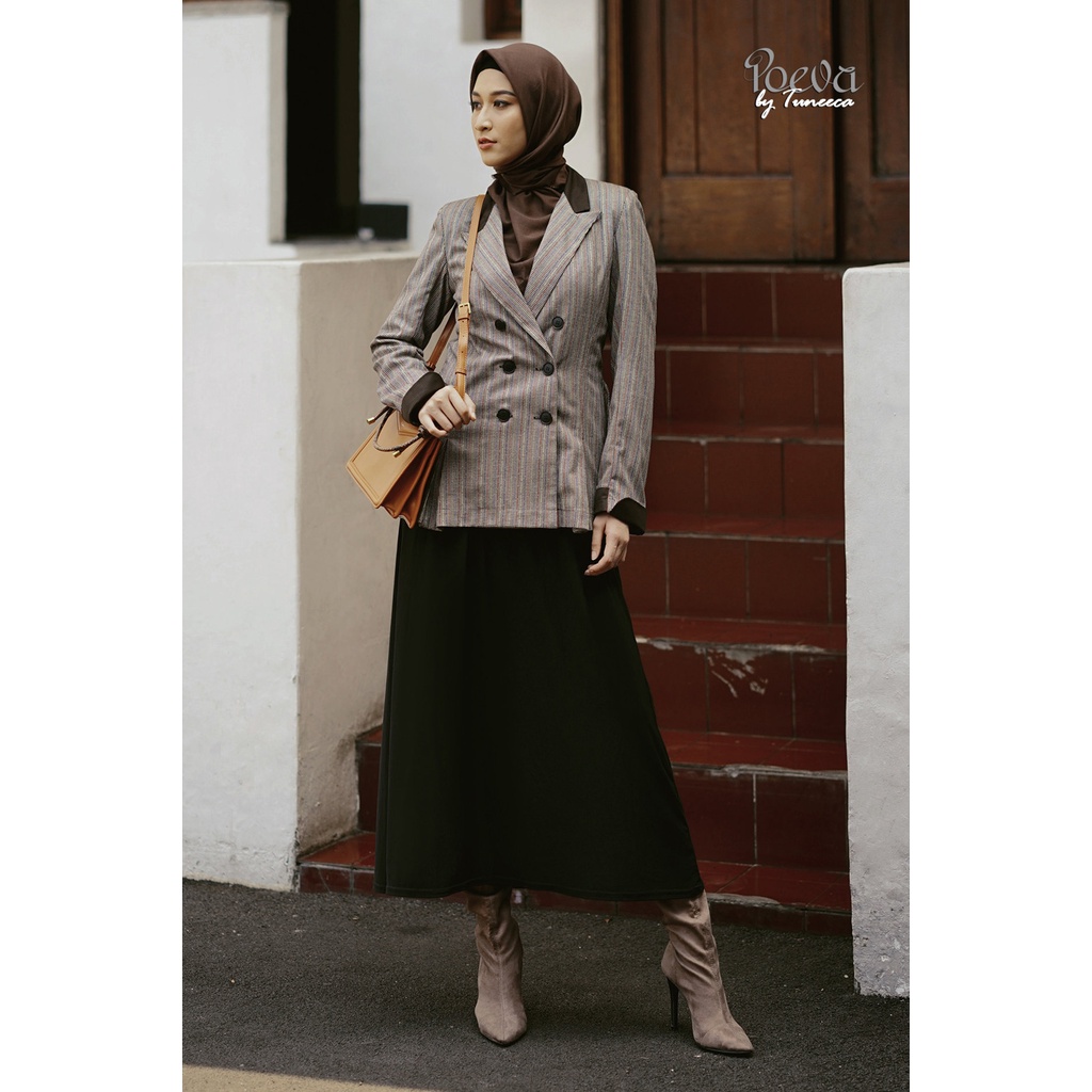 POEVA BLAZER Fidelya PV-0522002 / Tuneeca Poeva / Blazer Kekinian