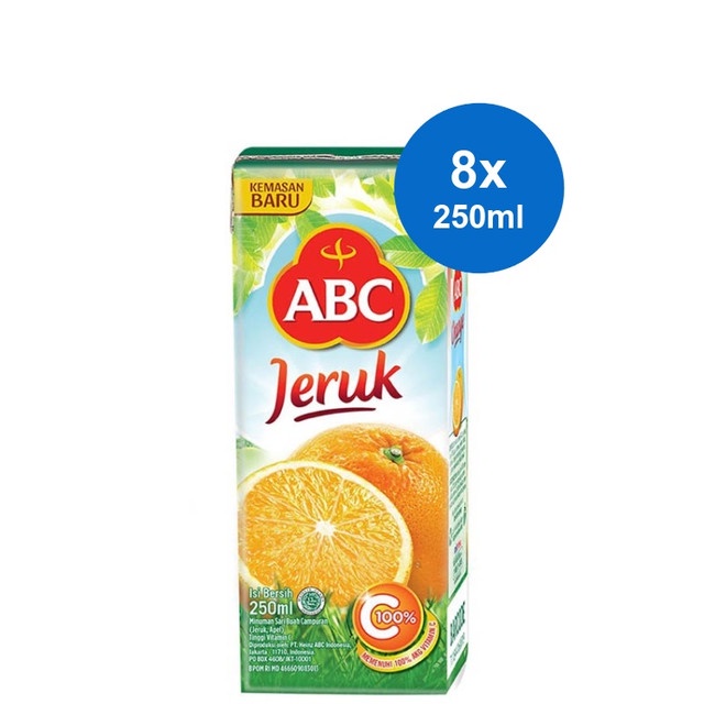 

ABC Orange Juice 250 mL x 8