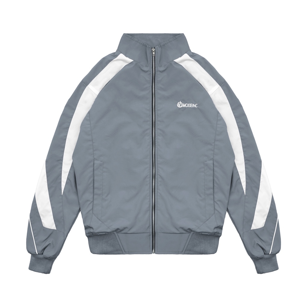 Moxie Jacket Classic Sport - Grey Stripe White